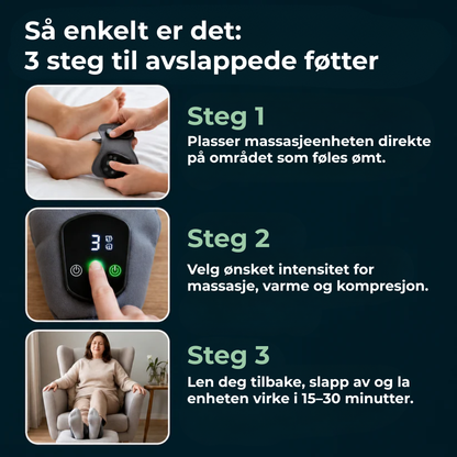 FotRo™ | Rask lindring, bedre blodsirkulasjon, komfort