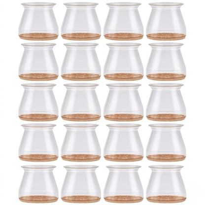 FloorGuard Caps™ | Silikonbeskyttere til stolben (16 stk)
