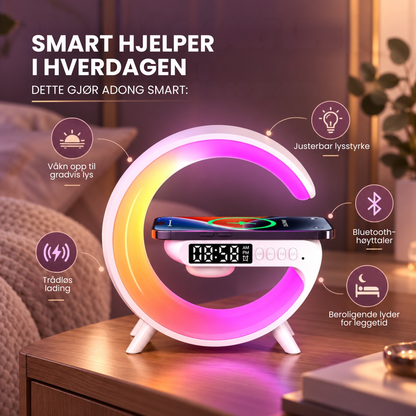 NattBase | Lad mobilen, spill musikk og skap stemning med én enhet