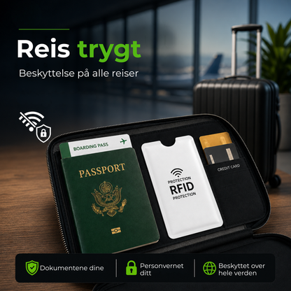 CardProtect™ | RFID-kortholder som beskytter kortene dine mot trådløs skimming