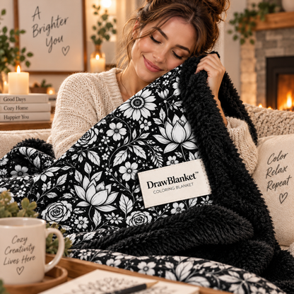 DrawBlanket™ | Mindre skjermtid, mer kreativ familietid