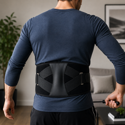 RyggVarme™ | Massasjebelte med Varme & Infrarødt Lys