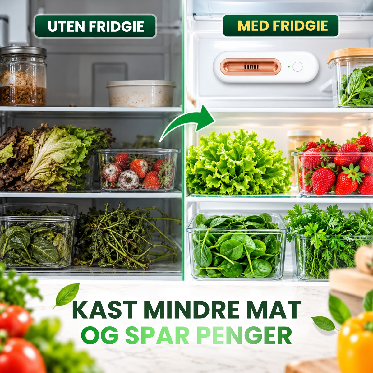MorgenNikk | Holder maten fersk lenger