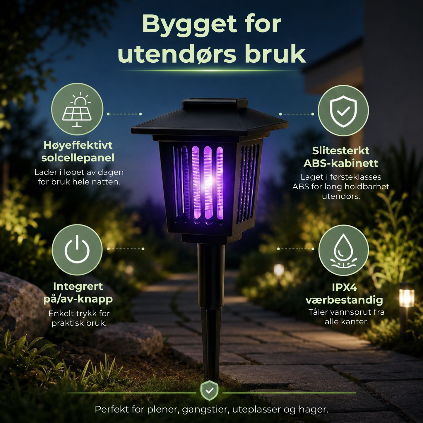 BugBeacon™ | Nyt sommerkvelden uten plagsom mygg
