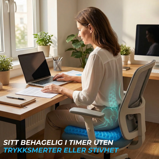 SeatRelief™ | Sitt komfortabelt i timevis uten smerte