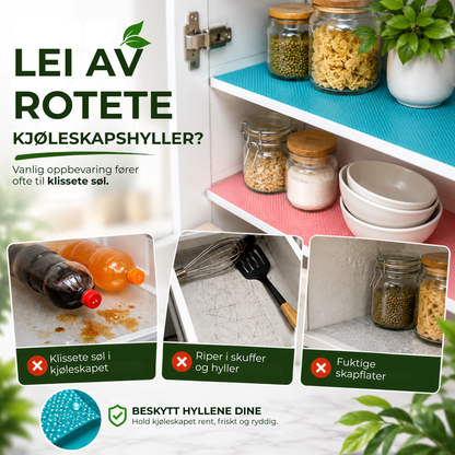 ShelfLayer™ | Mindre søl, enklere rengjøring