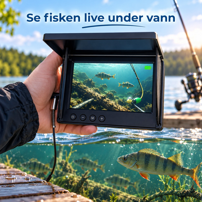 FiskeKamera™ | Se hva som skjuler seg under vann – før du kaster