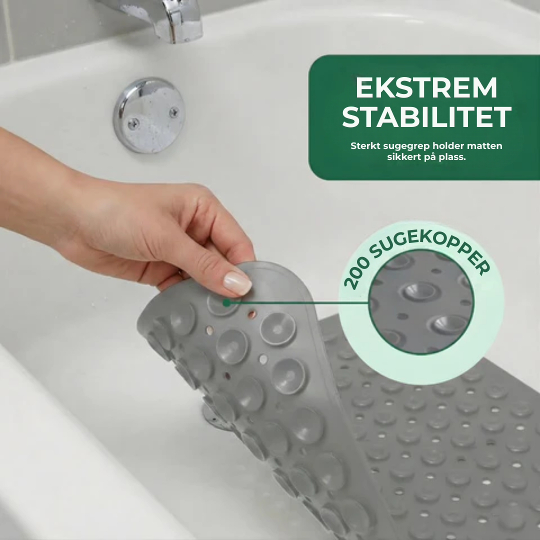 BathGuard™ – Premium Dusjmatte | Sikker Sklisikker Dusjmatte til Baderom
