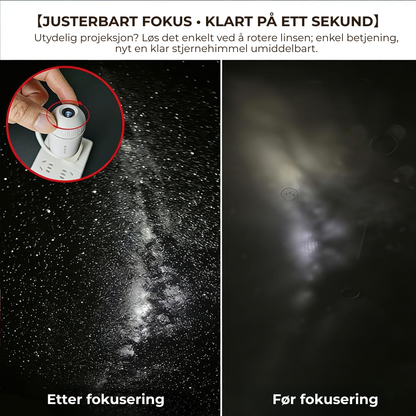 StarHaven™ Stjerneprojektor | Skru av mobilen. Skru på stjernene.