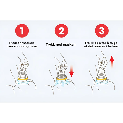 BreatheSafe™ | Gjenbrukbart nødutstyr for å åpne luftveiene