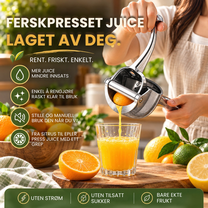 FruktFres | Ferskpresset juice på en enkel måte