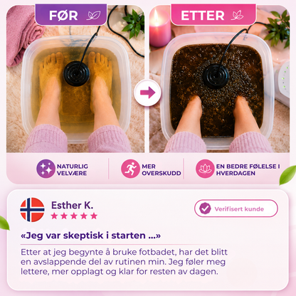 SoleSpa™ | Avslappende fotbad hjemme på 30 minutter