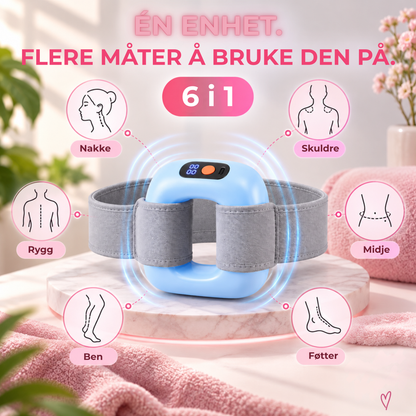 PulseBelt™ | Målrettet vibrasjonsmassasje når kroppen føles stram