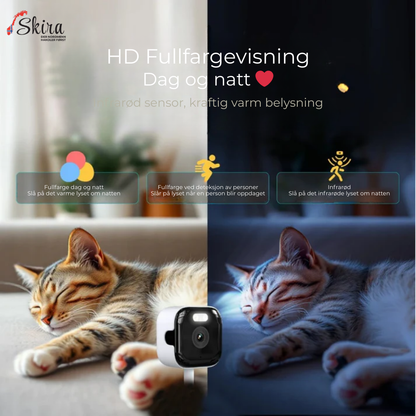 SilentWatch™ | Diskret innendørskamera som beskytter hjemmet ditt – uten boring