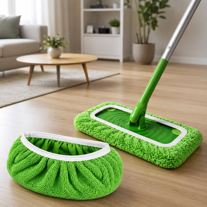 Vaskbar mikrofiberklut til mopp – passer til Swiffer