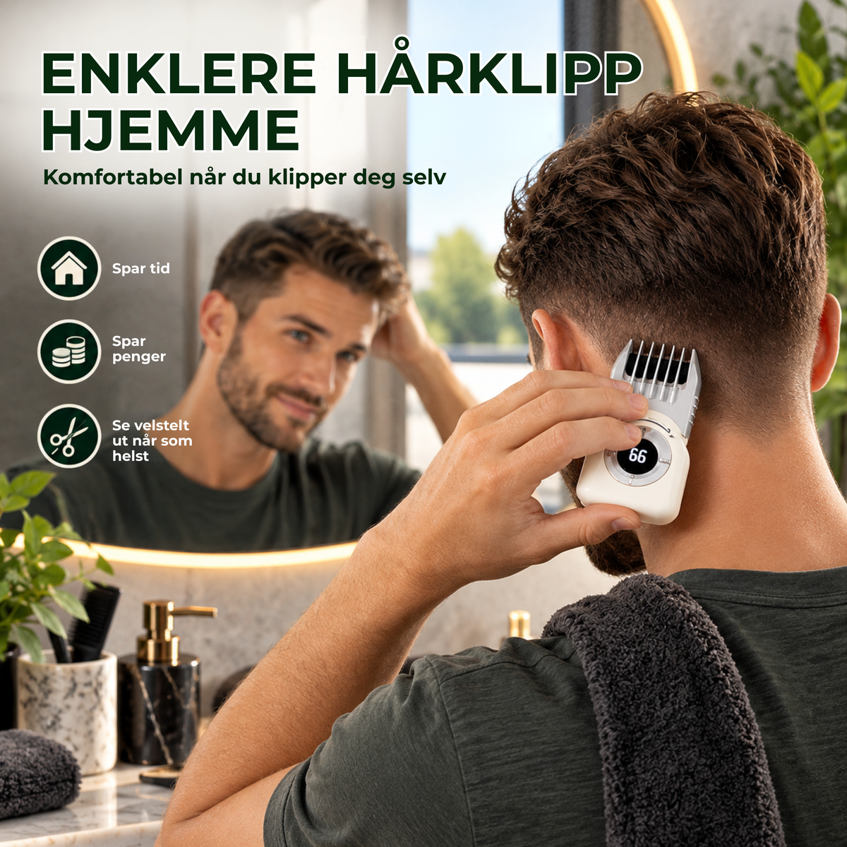 SelvKlipper™ | Klipp håret selv – raskt, enkelt og på dine premisser