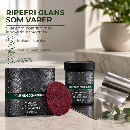 ShineRevive™ | Alt-i-ett poleringsmiddel for overflatefornyelse – med poleringspute