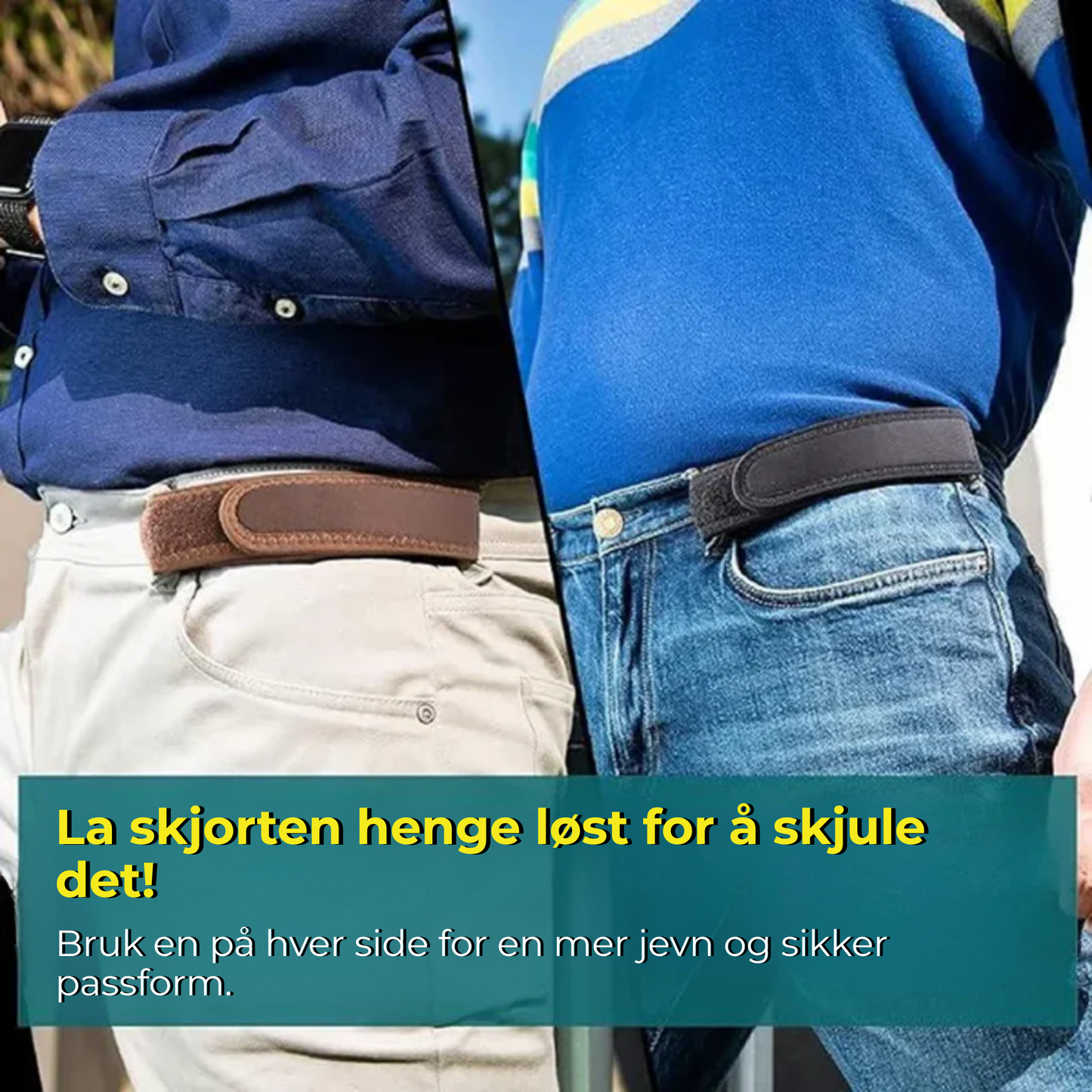 LivFri™ | Belte som følger kroppen din