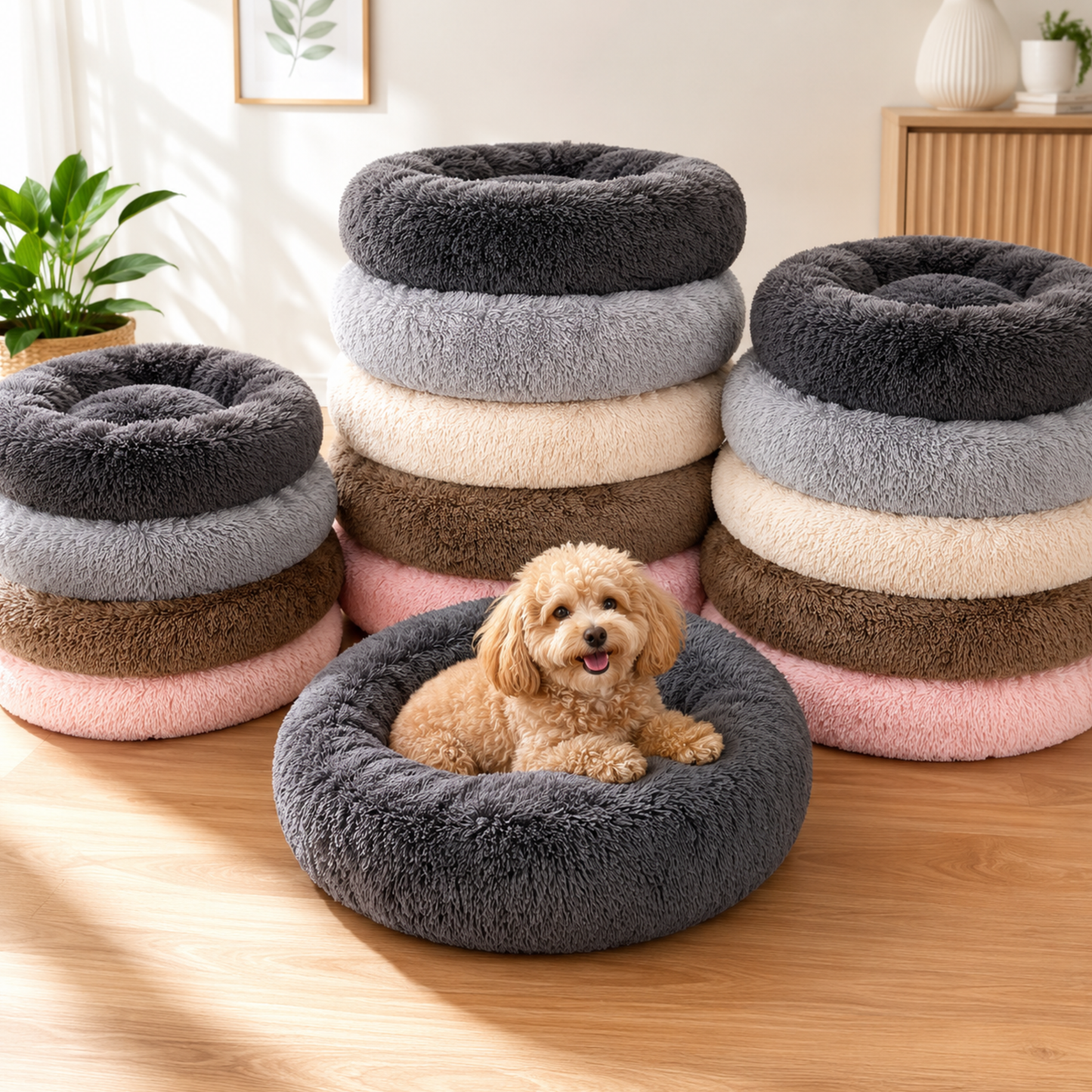DonutSeng™ | Gi hunden en seng den faktisk vil bruke
