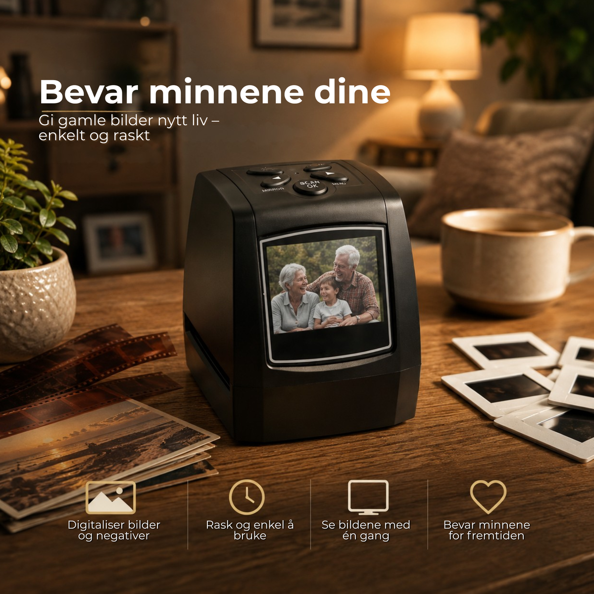 TimeFrame™ | Gi gamle minner nytt liv