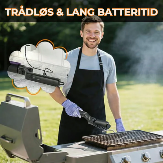 GrillForce™ | Trådløs elektrisk grillrenser