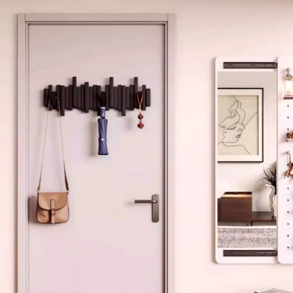 FoldKrok™ | Fällbar Veggkrok i Tre
