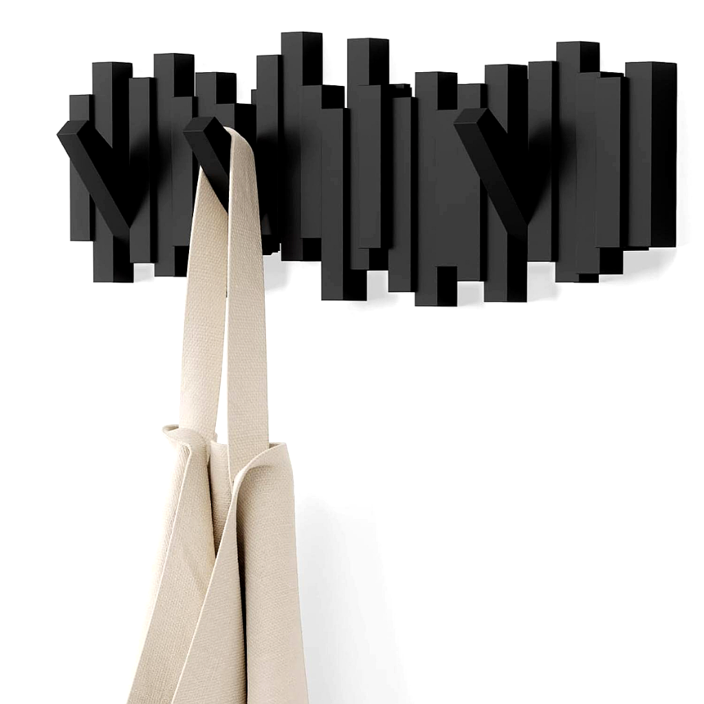 FoldKrok™ | Fällbar Veggkrok i Tre