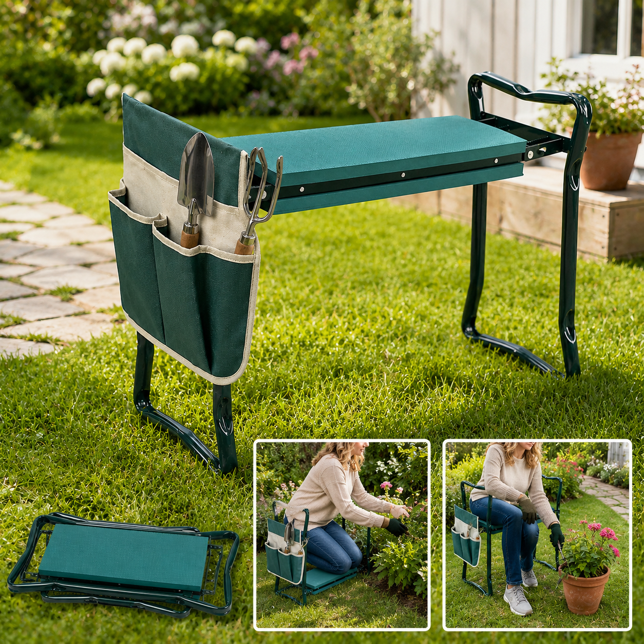 HageLett™ | Hagepall og knestol