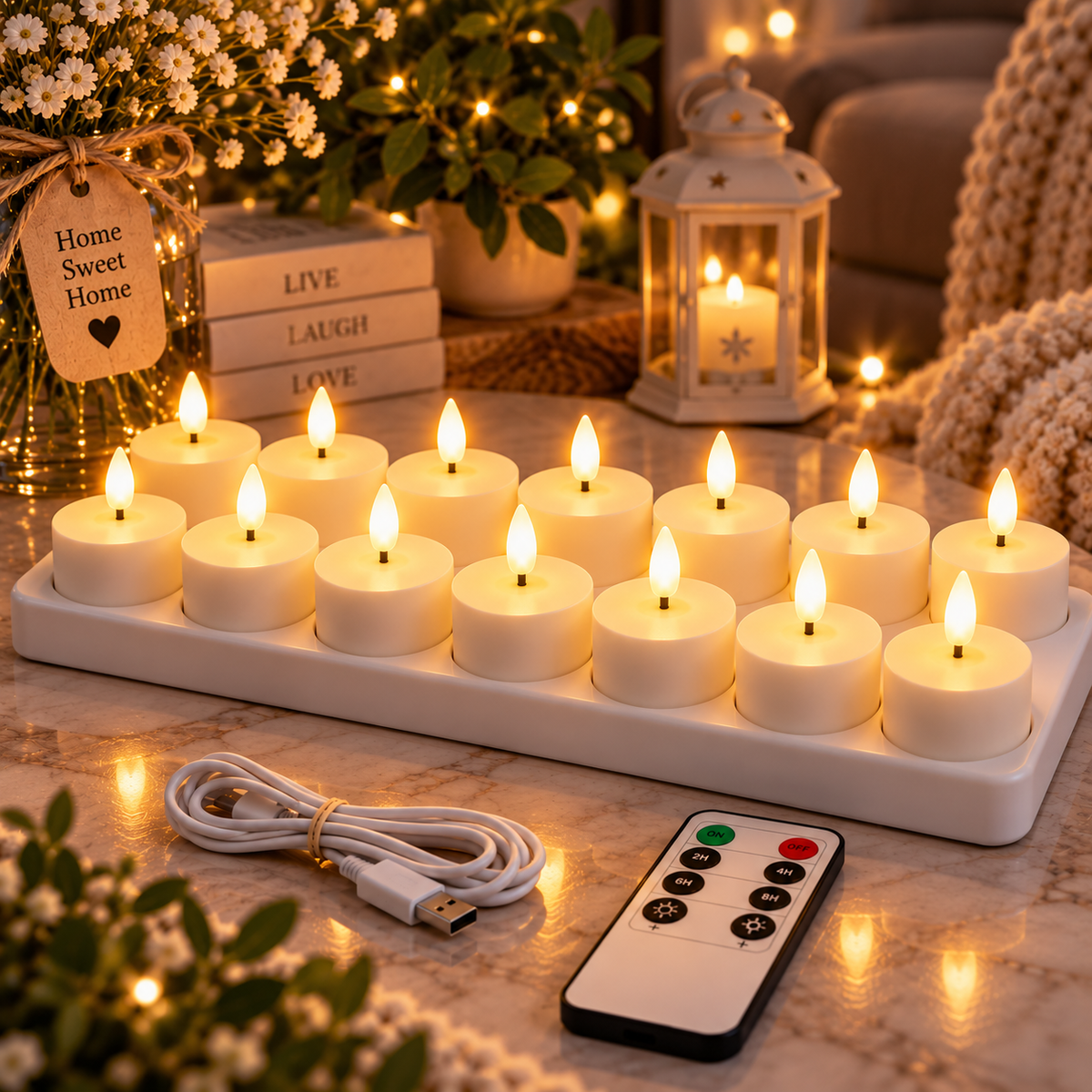 LED Telys™ | Koselig lys uten åpen flamme