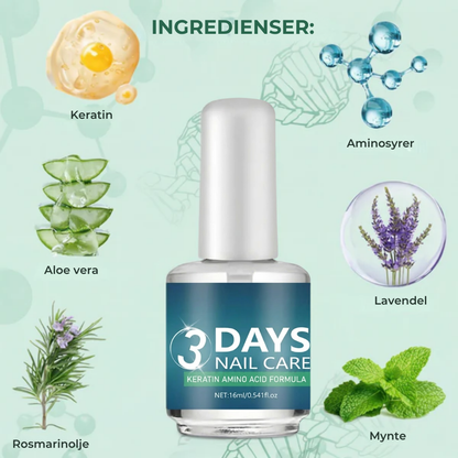 NailGlow™ Serum | Keratinreparerende Negloljebehandling