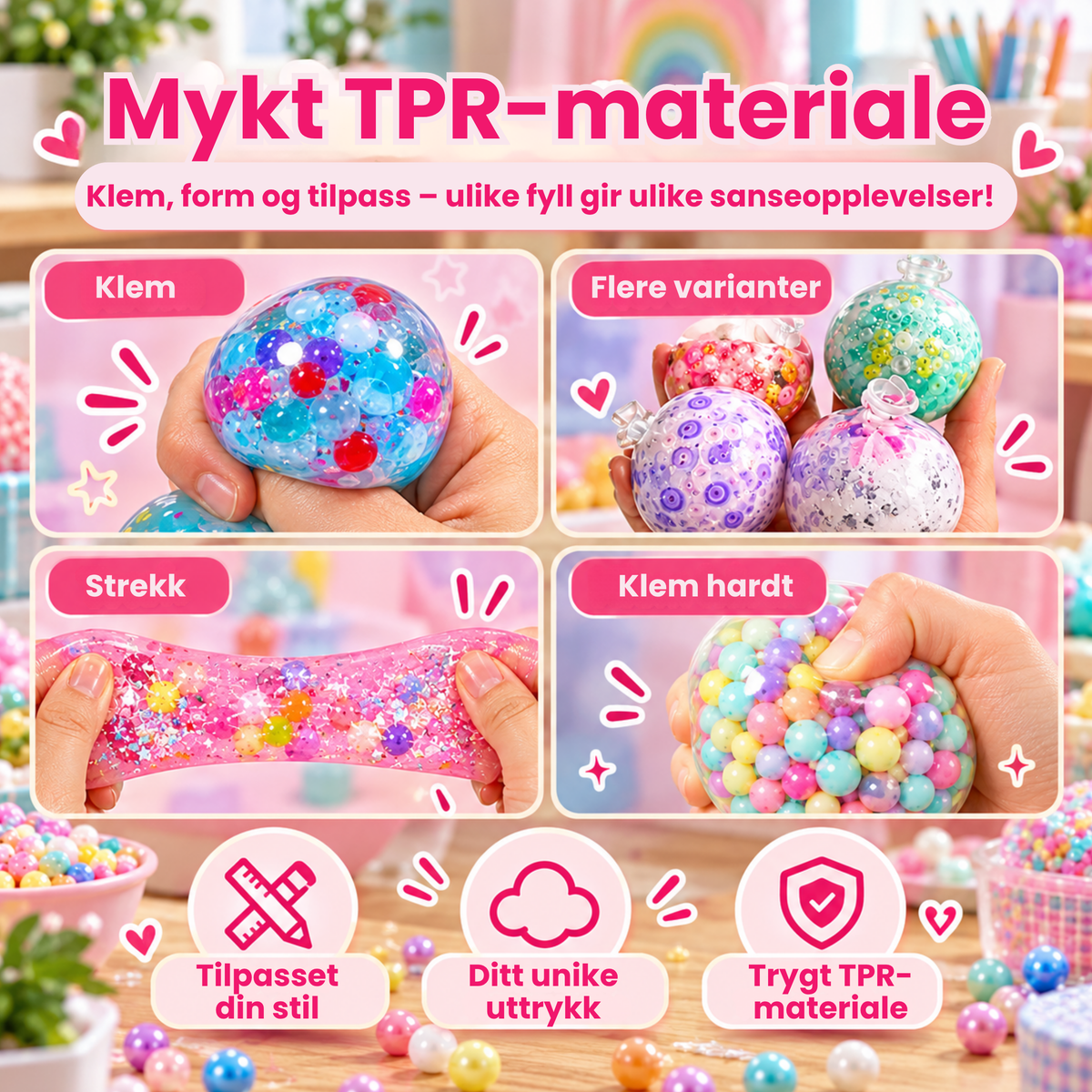 SquishyStudio™ | Lag personlige squishies på bare noen få minutter