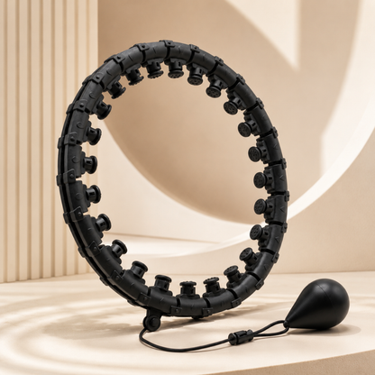 MidjeBane™ | Justerbar Smart Hulahopring for Hjemmetrening