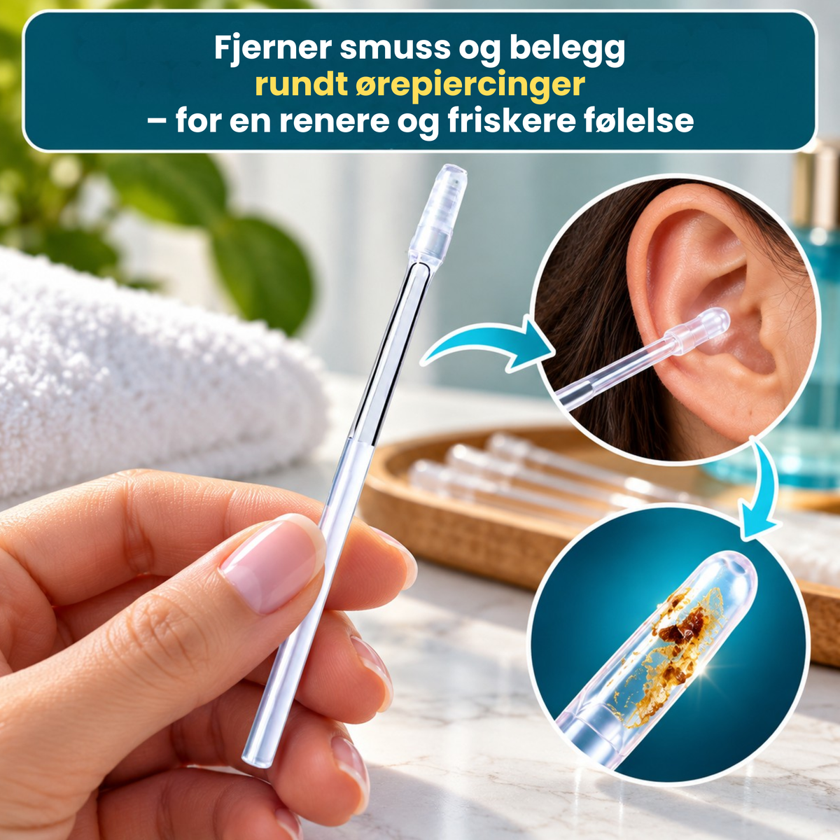 EarCatch™ | Presis og skånsom rengjøring