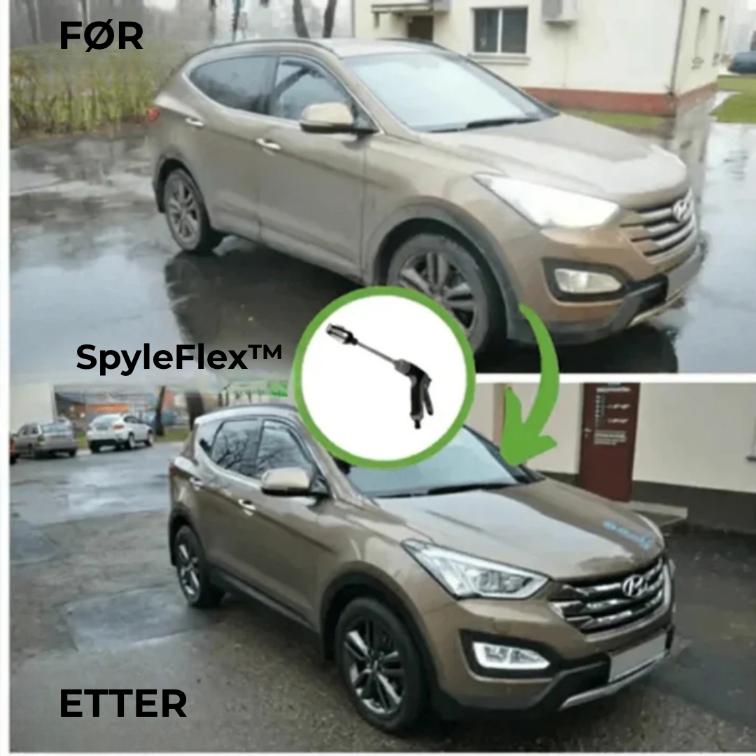 SpyleFlex™ | Smidig rengjøring uten strøm, ledninger eller krøll