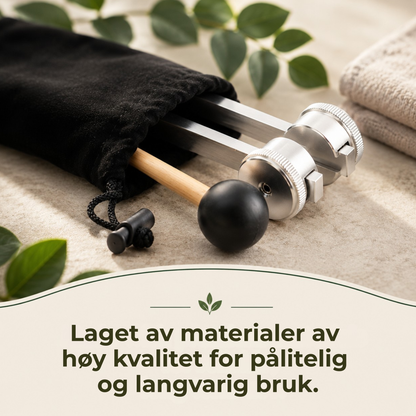 TerapiStemmegaffel 128 Hz™ | Ro og avslapning gjennom lyd og vibrasjon