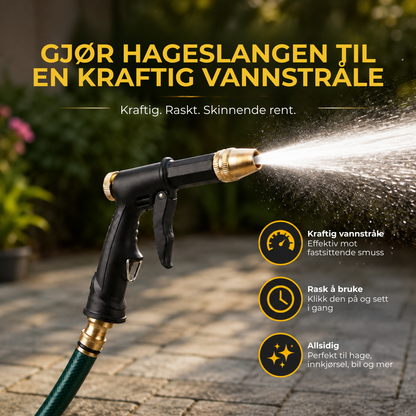HoseJet™ | Kraftigere og mer presis vannstråle