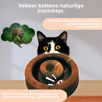 KattInstinkt™ | Går katten lei av leker på 5 minutter? Dette fikser det.