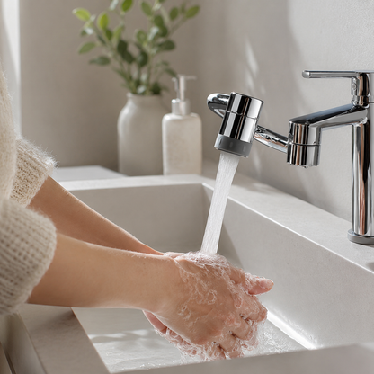 AquaReach™ | Slutt på Vannsprut og Stive Kraner