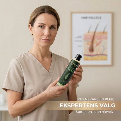 Rosemary Boost™ | Naturlig styrke, volum og pleie for håret ditt
