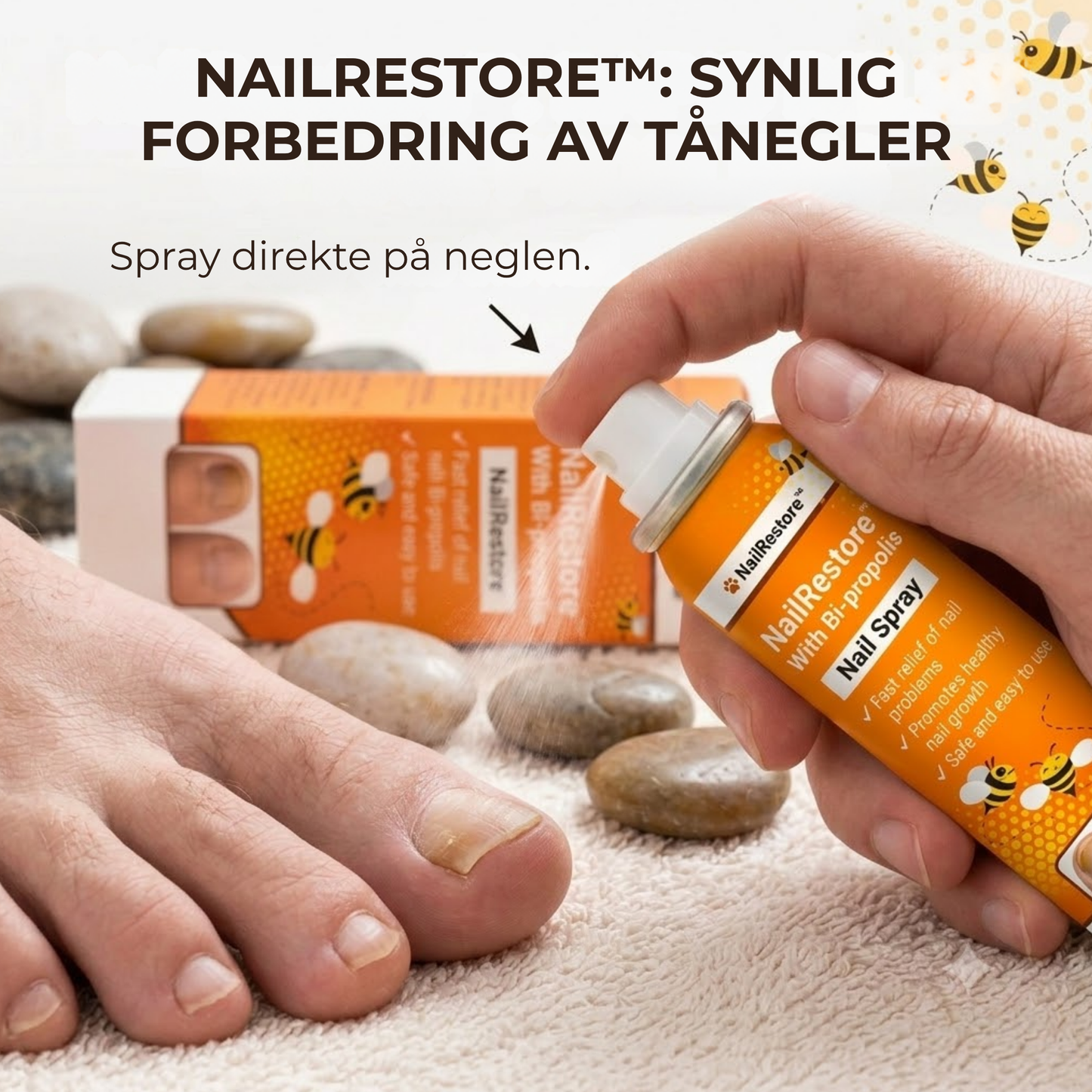 NailRestore™ | Bli kvitt neglesopp. Få tilbake sunne og sterke negler.