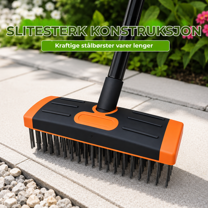 WeedBrush Pro™ | 3-i-1 ugressbørste for fliser og fuger