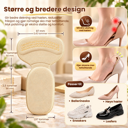 HeelGrip Pads™ | Stopp hælglipping og gjør skoene mer behagelige igjen