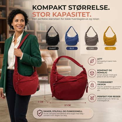 Arcelle™ | Elegant skulderveske til hverdag og fest!