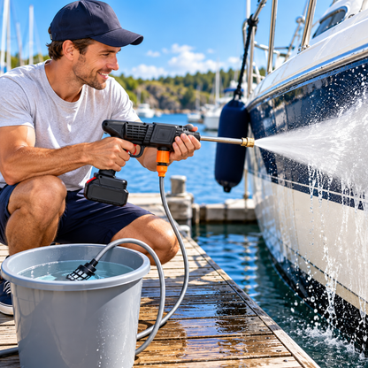 FjordJet Pro | Vask hvor du vil – uten vannkran i nærheten