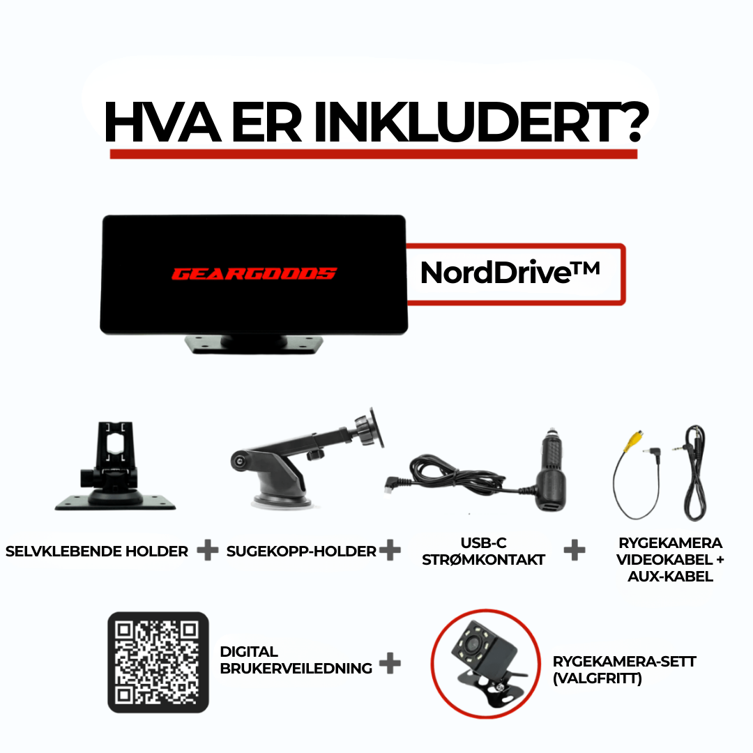 NordDrive™ | Kjør roligere, uten kabler 🚗