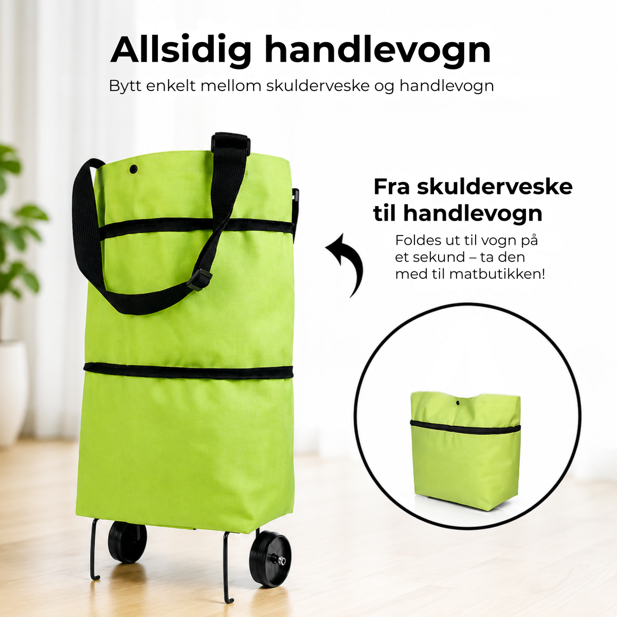 RollBag™ | Bær mindre. Rull mer
