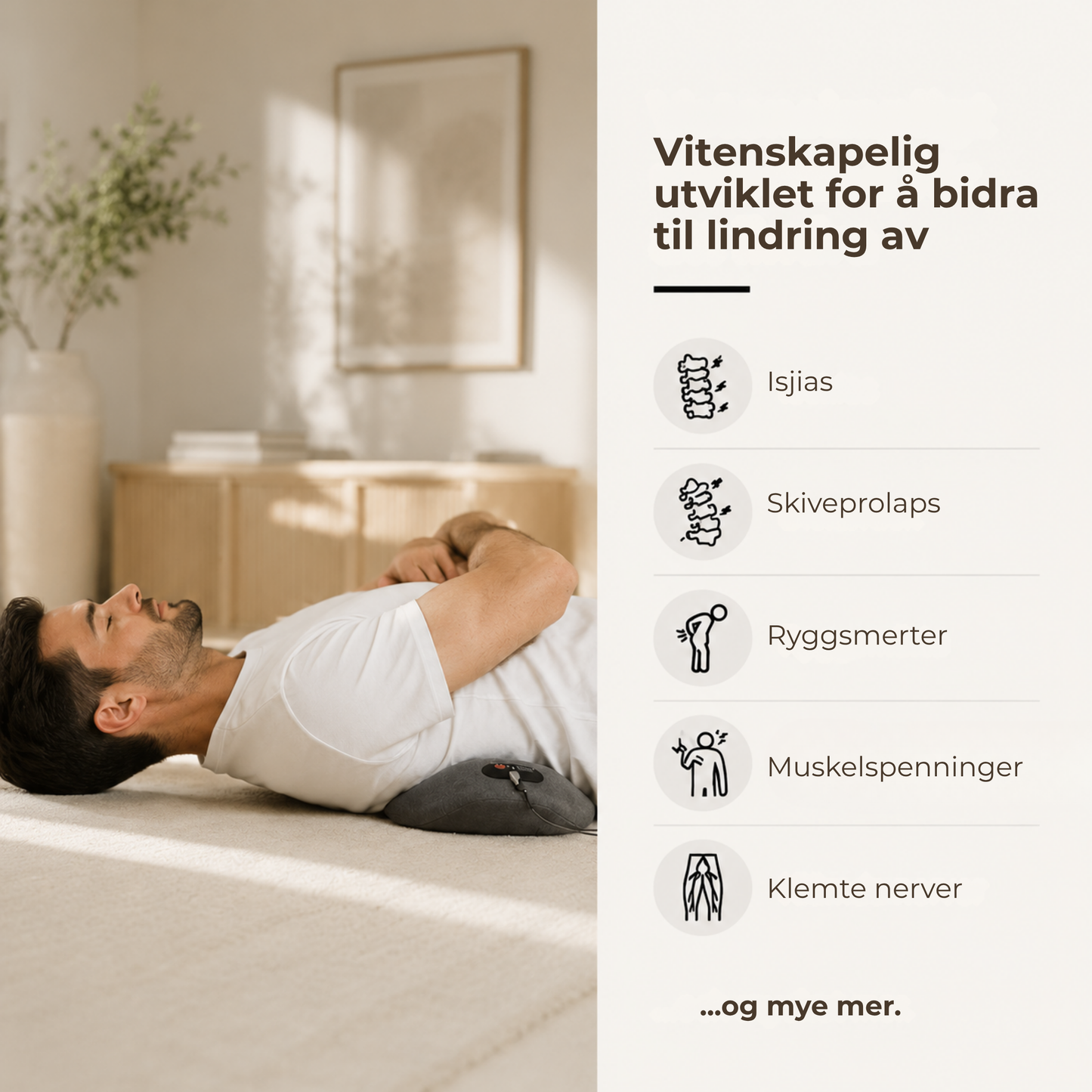 BackRelease™ ⎜Mot ryggsmerter og spenninger