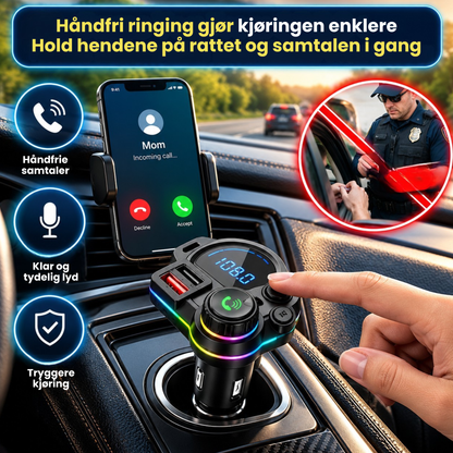 BilConnect™ | Gi bilen Bluetooth, musikk og lading på sekunder