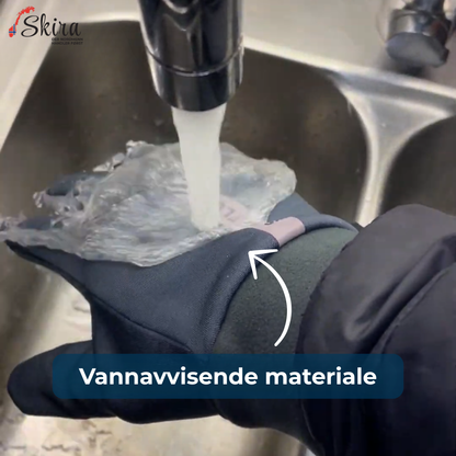 Jelvik™ WinterShell Gloves | Vannavvisende hansker med berøringsfunksjon og sklisikre grep