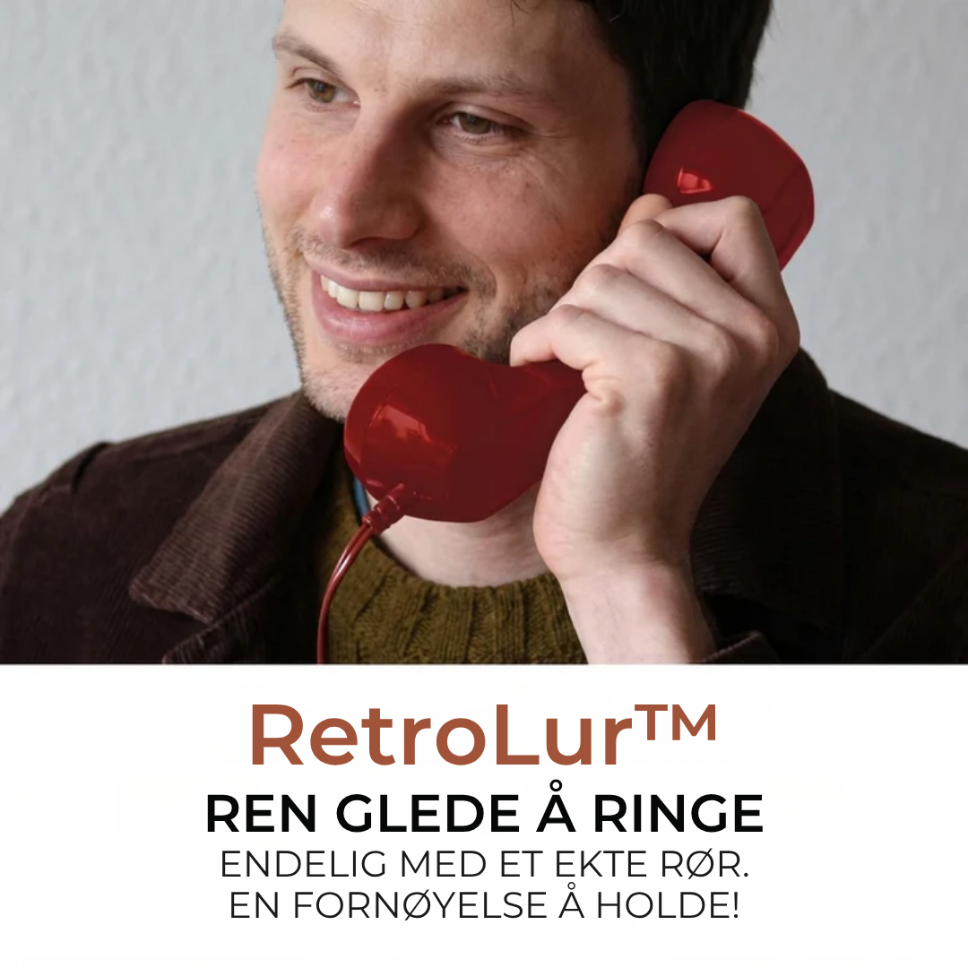 RetroLur™ | 	Klassisk stil for mer komfortable samtaler